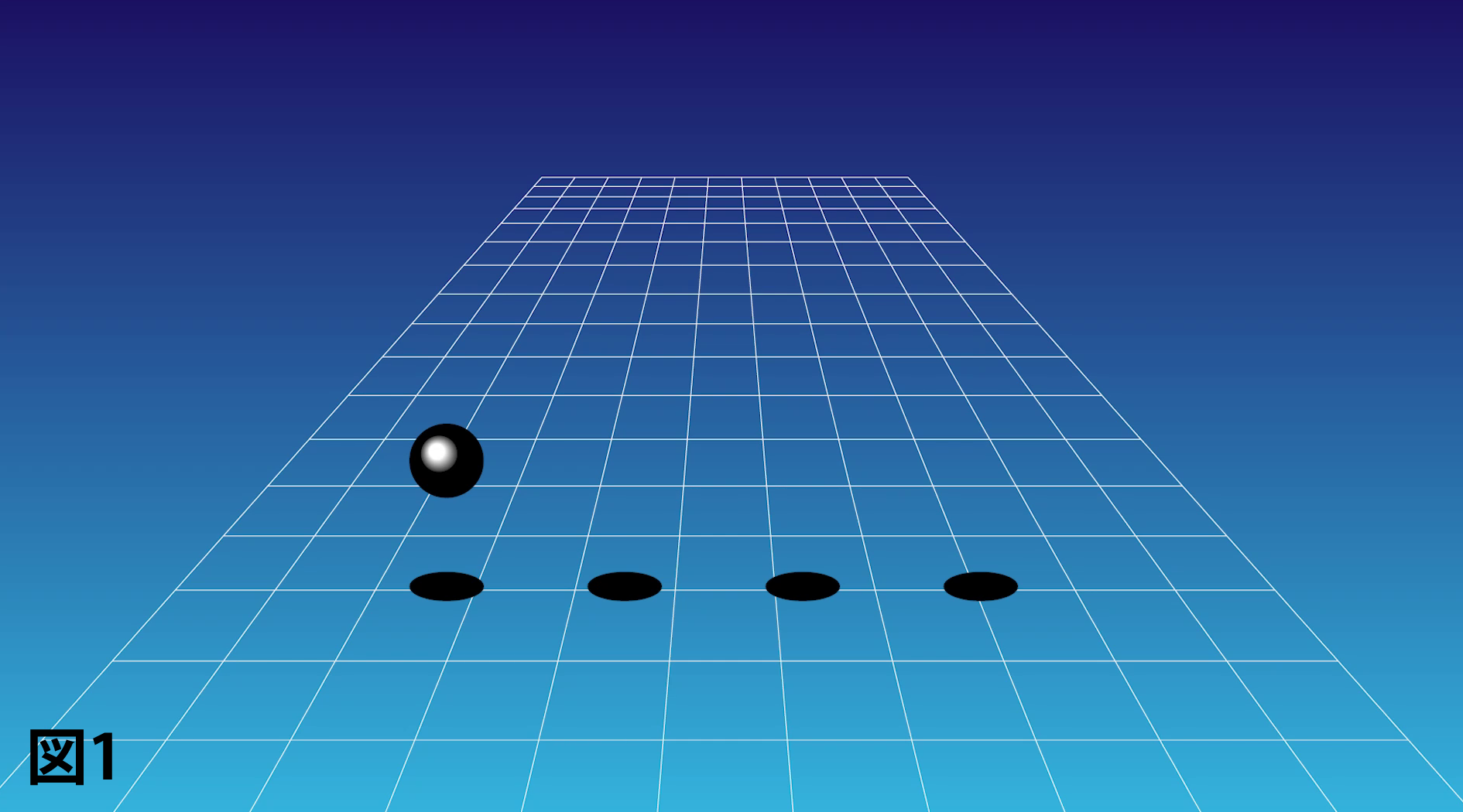 Illusion Forum イリュージョンフォーラム 錯視 陰影(シャドーとシェード) 影が動かす(ボール)